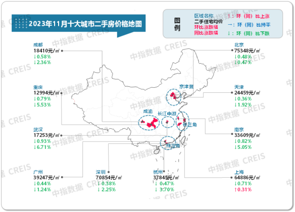 二手房价格地图